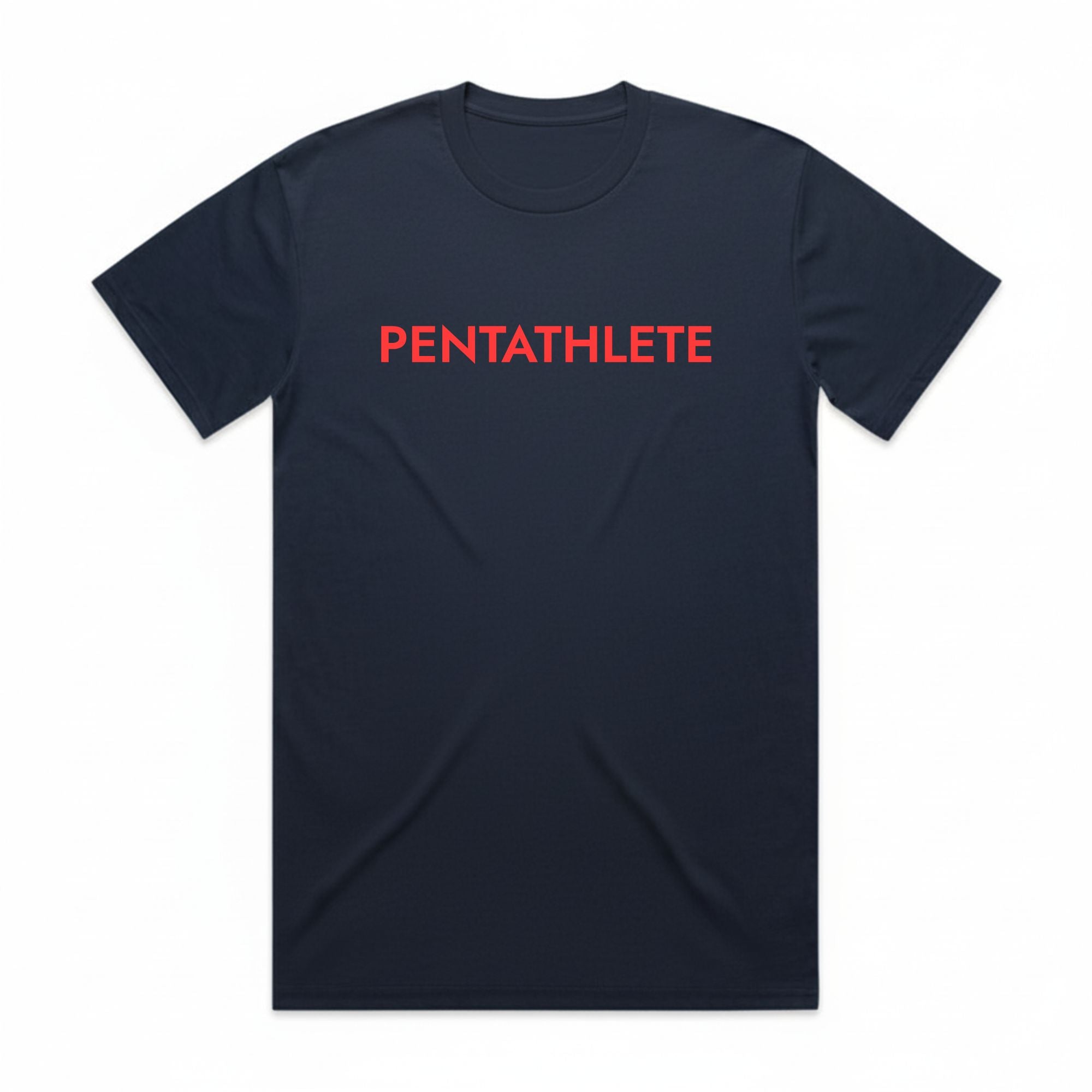 Pentathlete logo shirt Midnight Blue